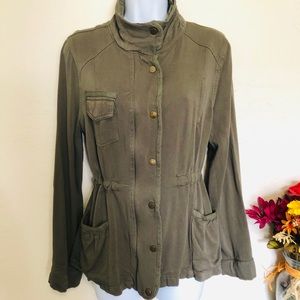 Army green jacket